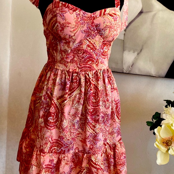 BOG Collective Bohemian Sundress  Size Small, like new - Picture 2 of 12